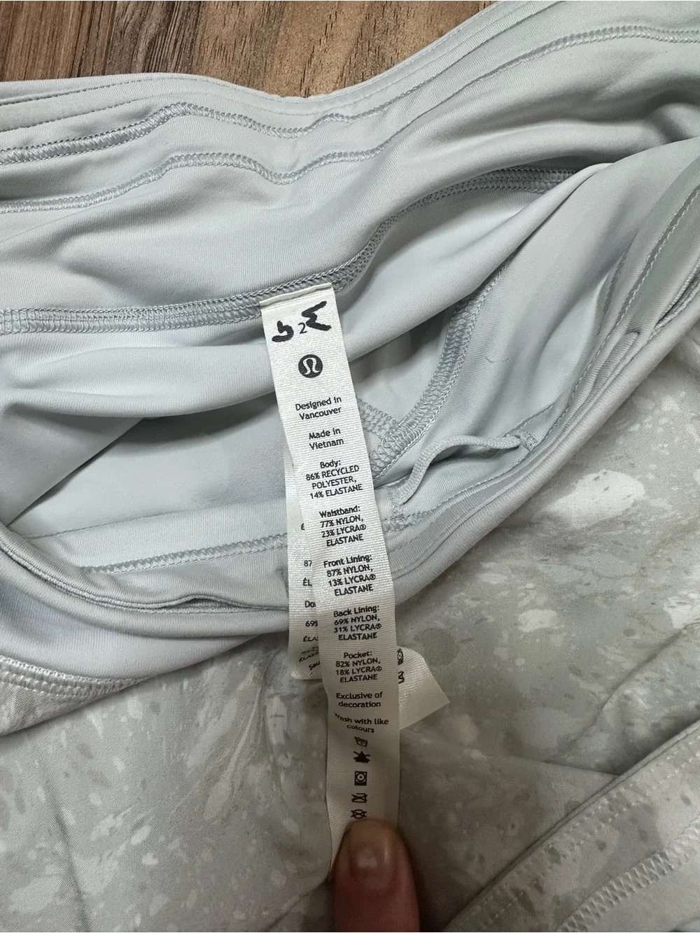 lululemon athletica light gray